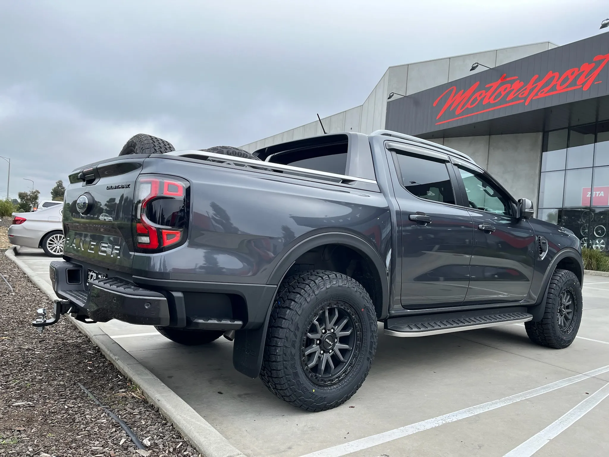 FORD RANGER with ROH RAID 18X9 and FALKEN WILDPEAK AT3W TYRES |  | FORD